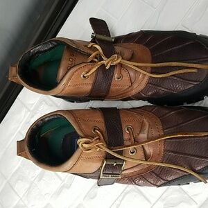 Vintage Polo Sport Ralph Lauren Leather Boots - Brown Duck Boots